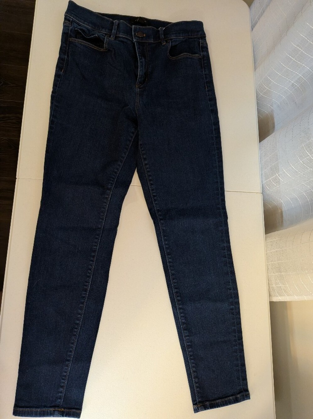 Ann Taylor Dark Blue Skinny Jeans